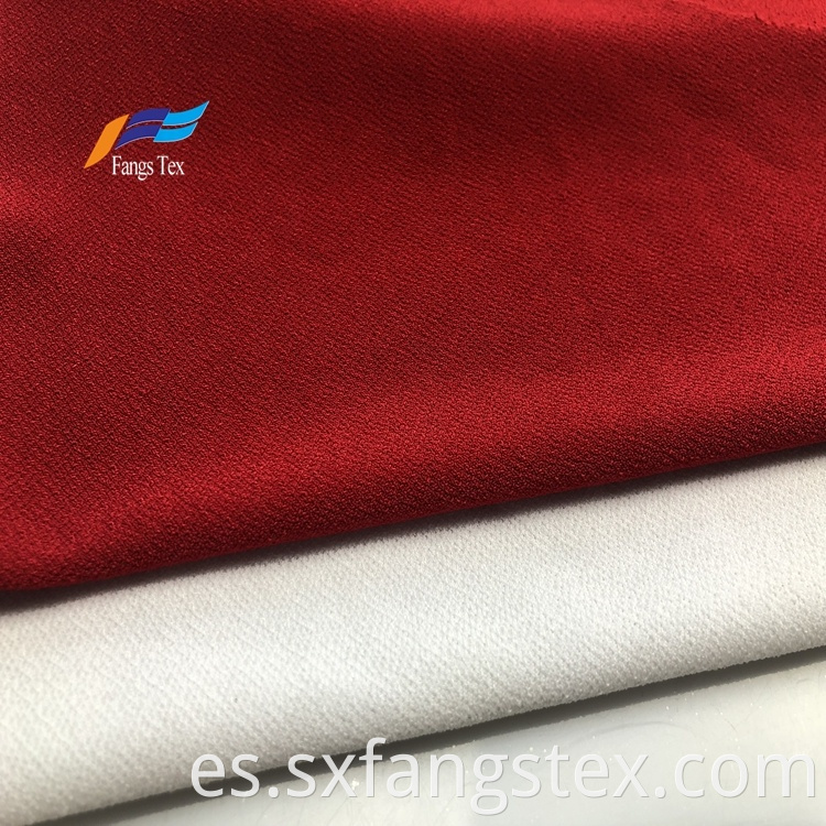 High Quality Scuba Polyester Plain Woven White Fabric 1